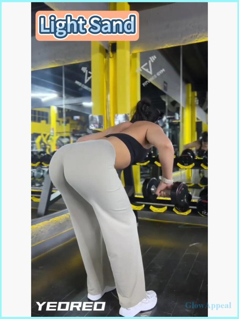 High Waist Straight Leggings No Front Seam 29"-35" Inseam Yoga Pants - Picture 7 of 7